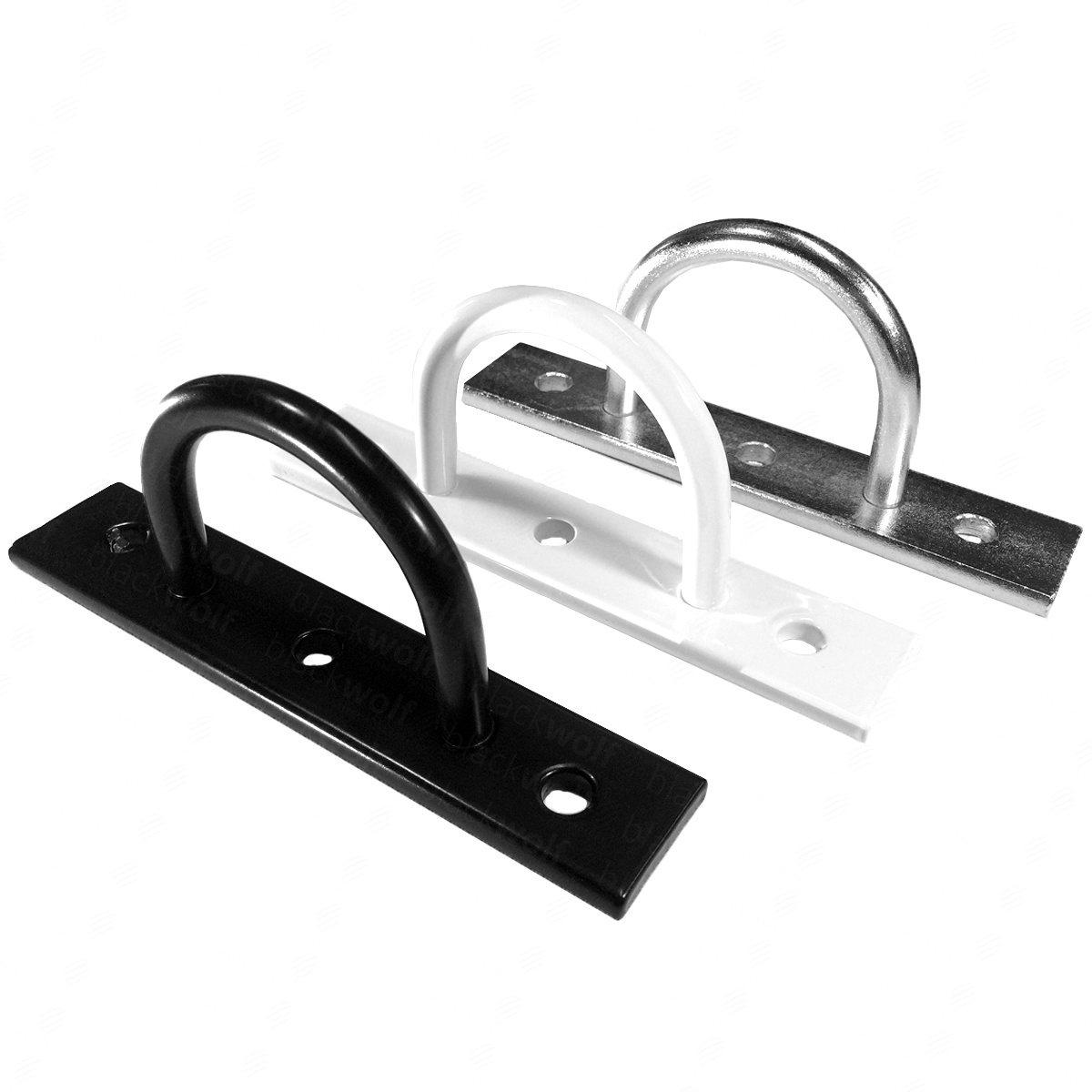 Suporte universal Blackwolf em preto, branco e prata